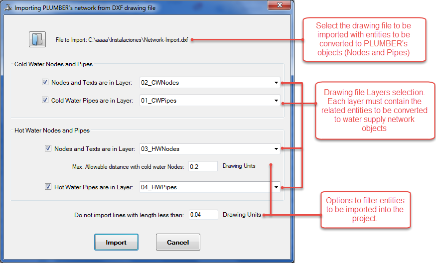 importing-plumbing-network-from-an-autocad-dxf-drawing-file