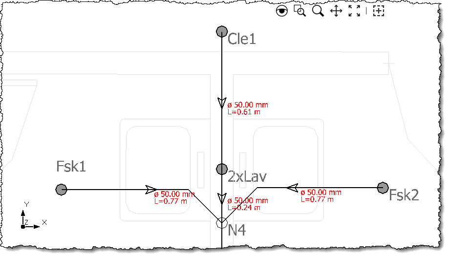 text-annotations-in-the-building-drainage-system
