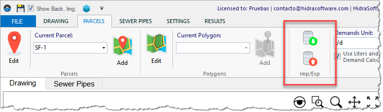Demand-parcels-import-export Demand-parcels-import-export